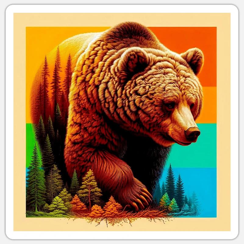 Sticker taille S (10 x 10 cm) - 