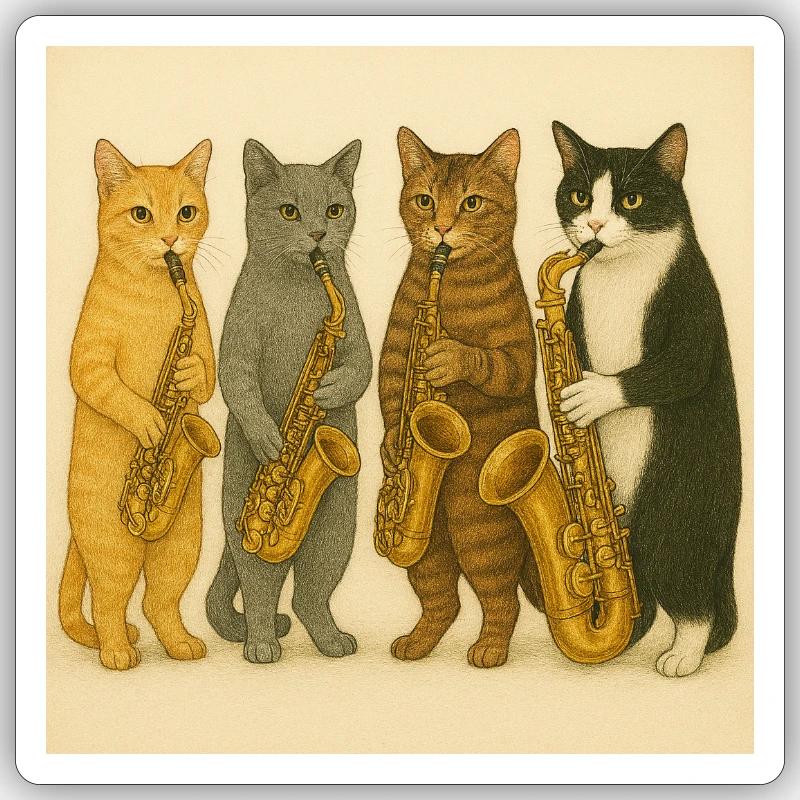 Sticker taille S (10 x 10 cm) - 