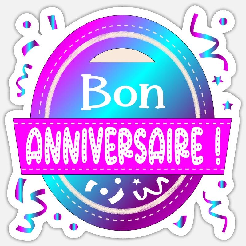 Sticker taille S (10 x 10 cm) - 
