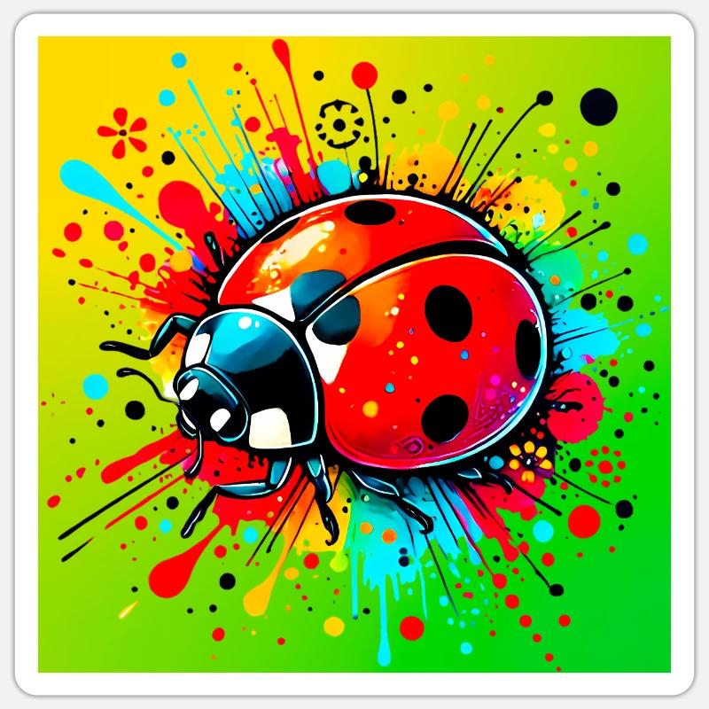 Sticker Größe S (10 x 10 cm) - 