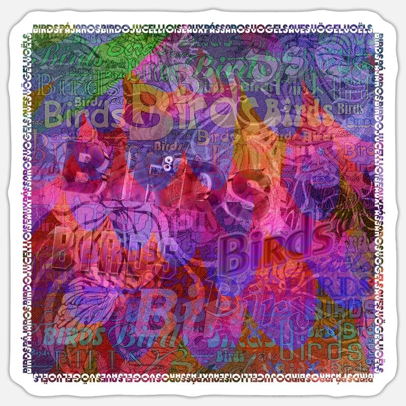 Sticker taille S (10 x 10 cm) - 