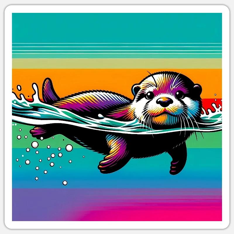 Sticker Größe S (10 x 10 cm) - 