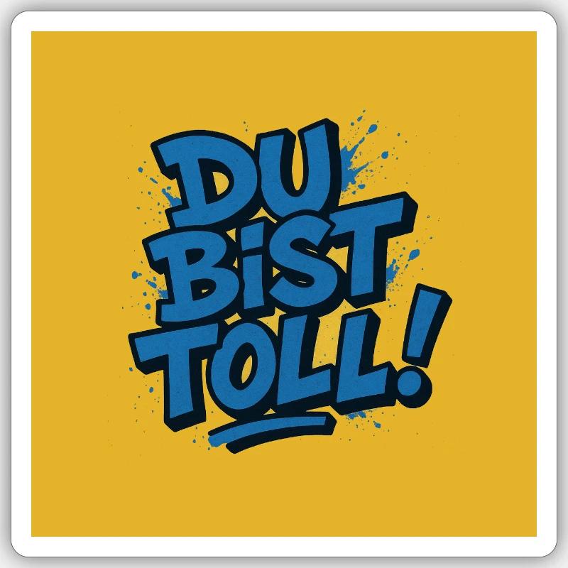 Sticker Größe S (10 x 10 cm) - 