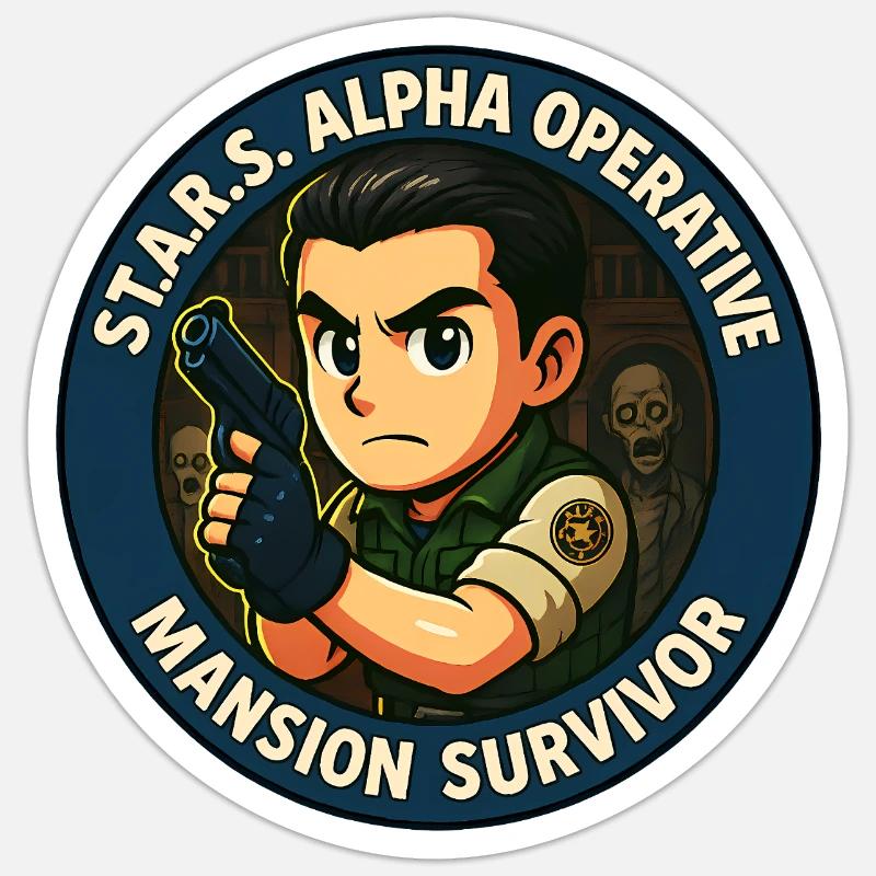 Sticker taille S (10 x 10 cm) - 