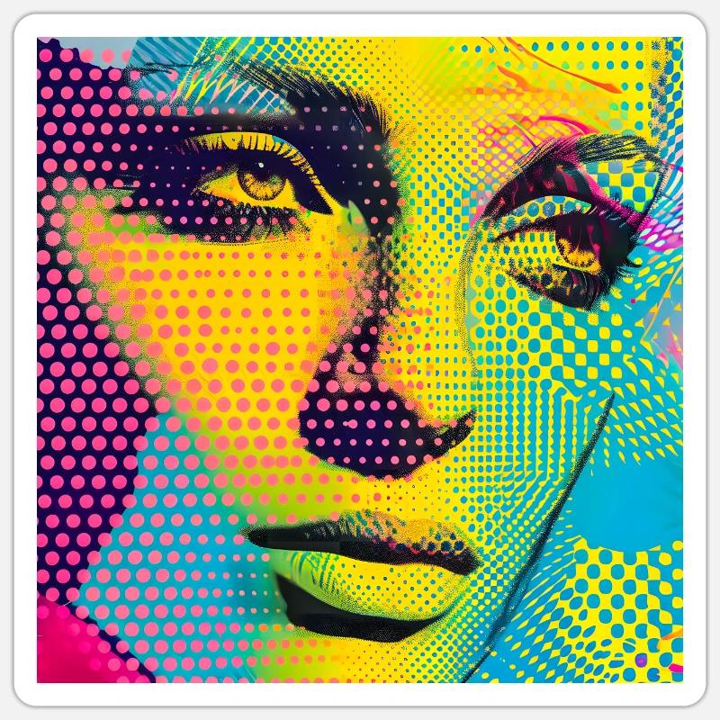 Sticker Größe S (10 x 10 cm) - 