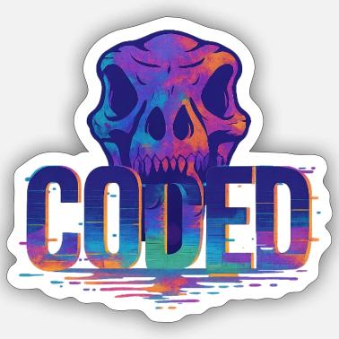 Coded_Dinoarmy Autocollant