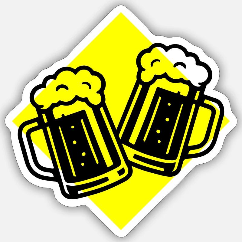 Sticker Größe S (10 x 10 cm) - 