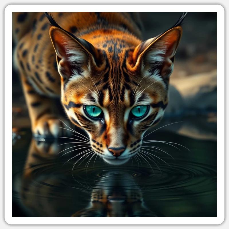 Sticker Größe S (10 x 10 cm) - 