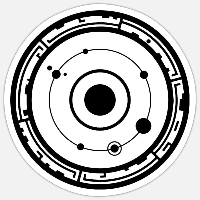 Sticker taille S (10 x 10 cm) - 