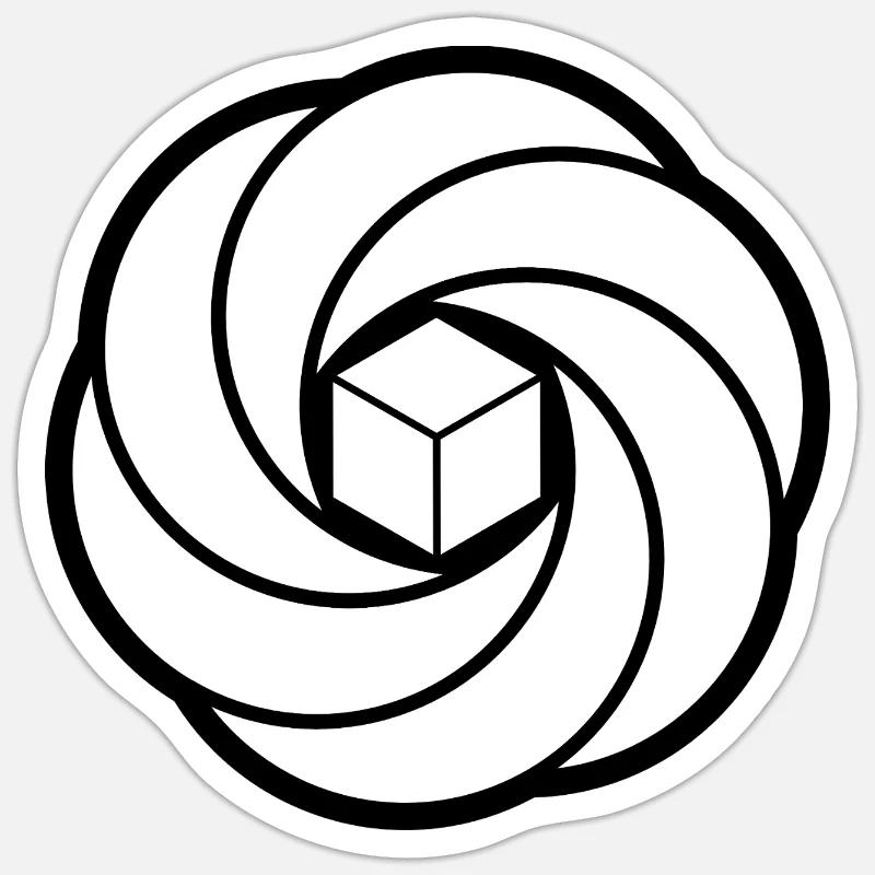 Sticker taille S (10 x 10 cm) - 