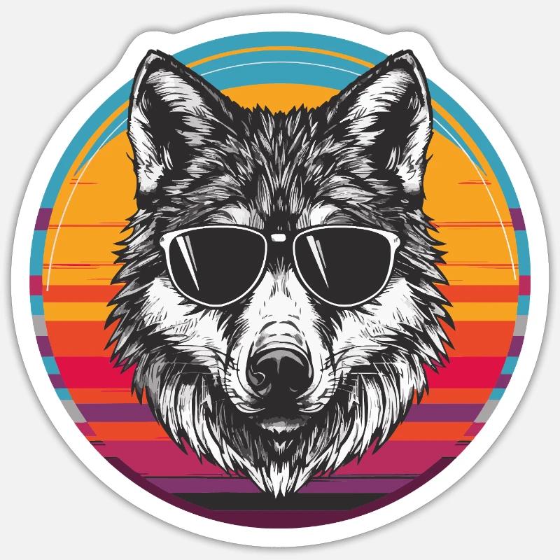 Sticker Größe S (10 x 10 cm) - 
