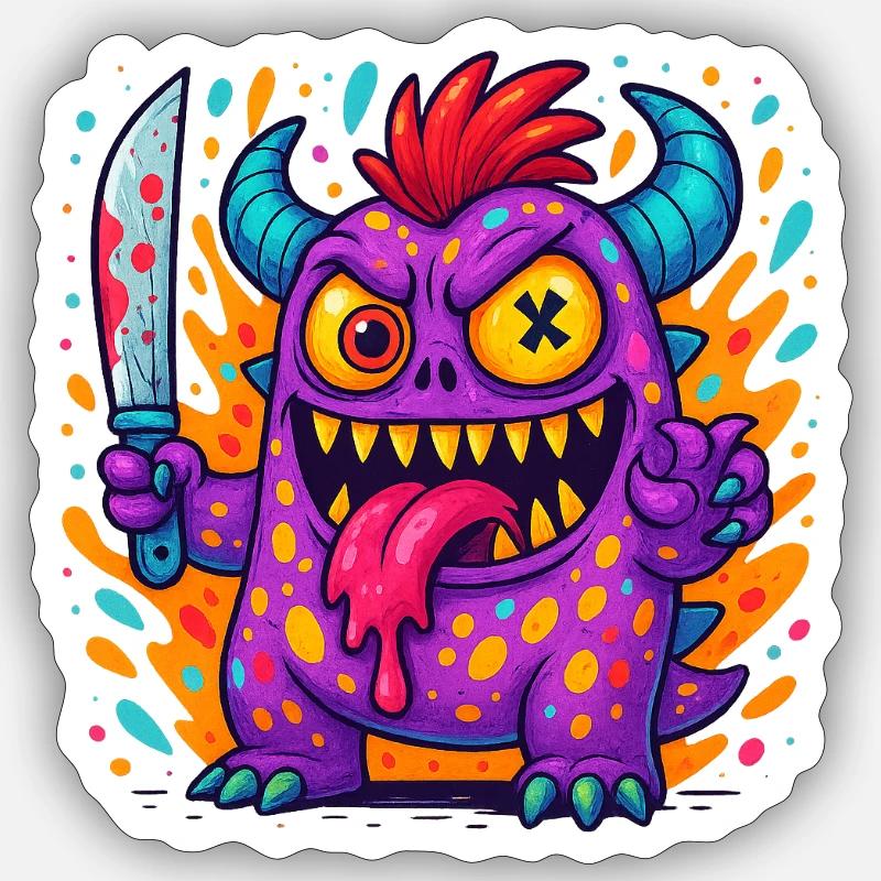 Sticker taille S (10 x 10 cm) - 