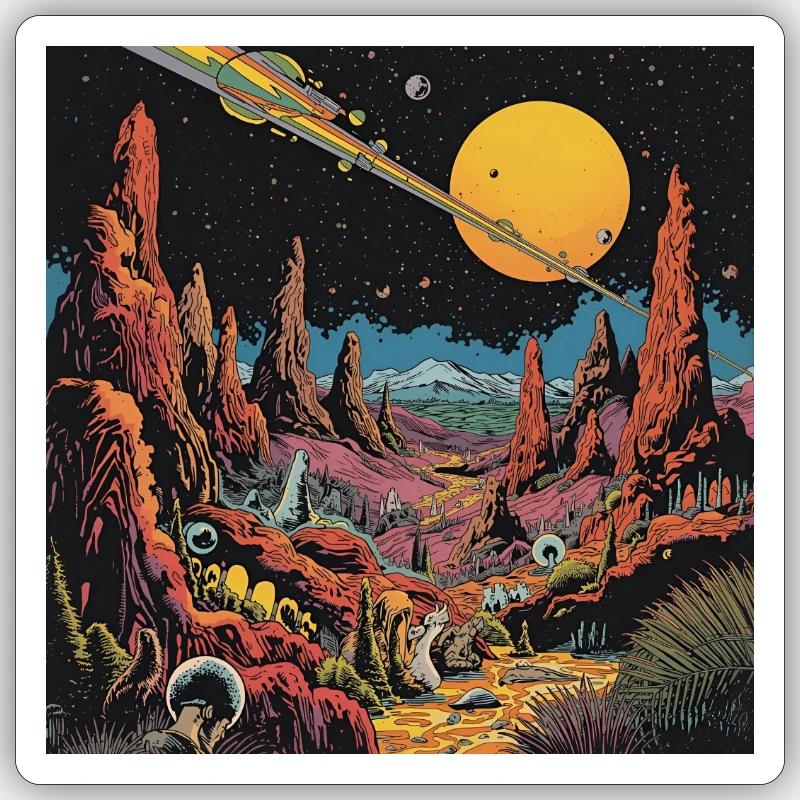 Sticker taille S (10 x 10 cm) - 