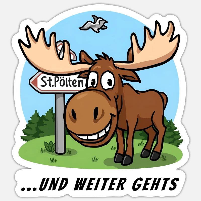 Sticker Größe S (10 x 10 cm) - 
