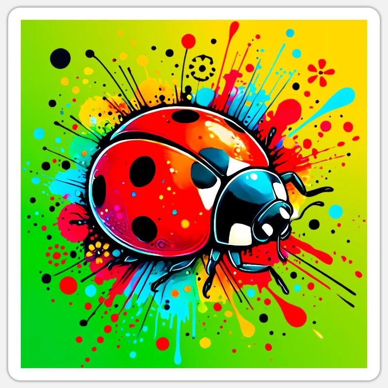 Sticker Größe S (10 x 10 cm) - 