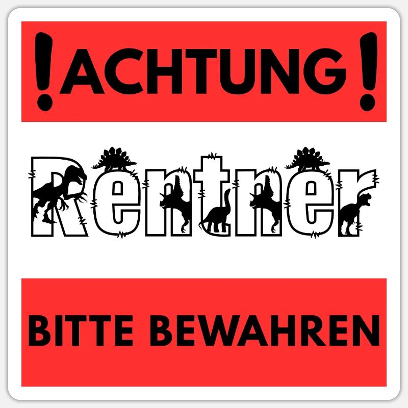 Sticker Größe S (10 x 10 cm) - 