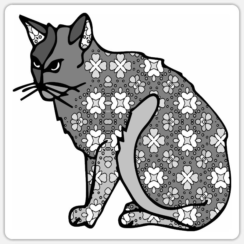 Sticker Größe S (10 x 10 cm) - 