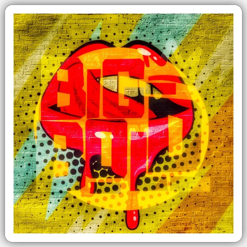 Sticker Größe S (10 x 10 cm) - 