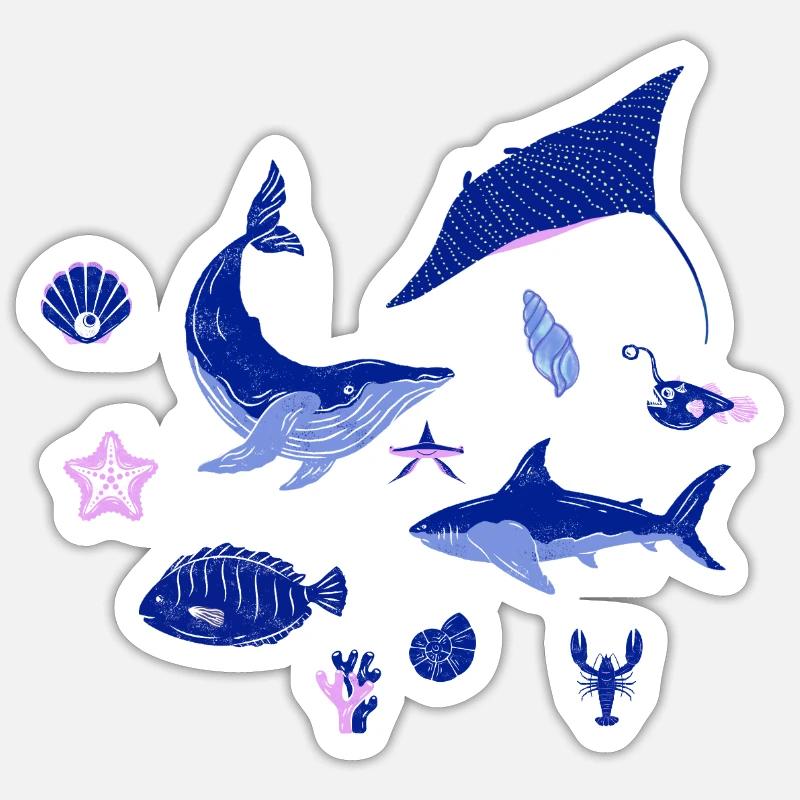 Sticker Größe S (10 x 10 cm) - 