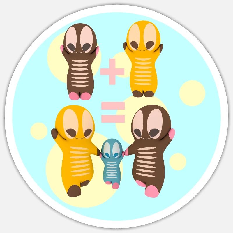 Sticker taille S (10 x 10 cm) -