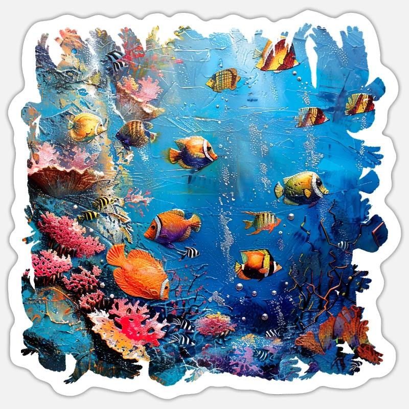 Sticker Größe S (10 x 10 cm) - 