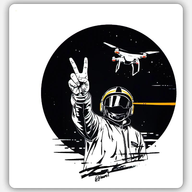 Sticker size S (10 x 10 cm) - 