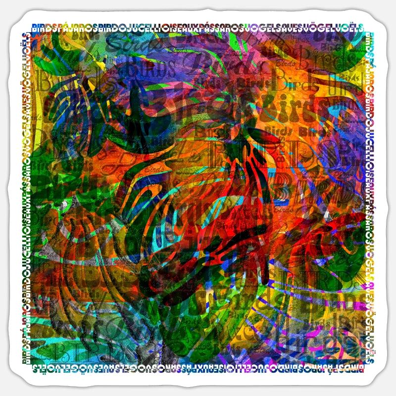 Sticker taille S (10 x 10 cm) - 