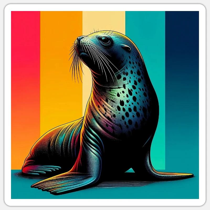 Sticker taille S (10 x 10 cm) - 