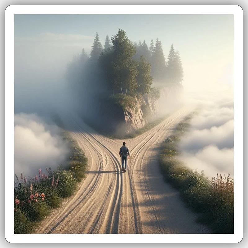 Explore  Sticker taille S (10 x 10 cm)