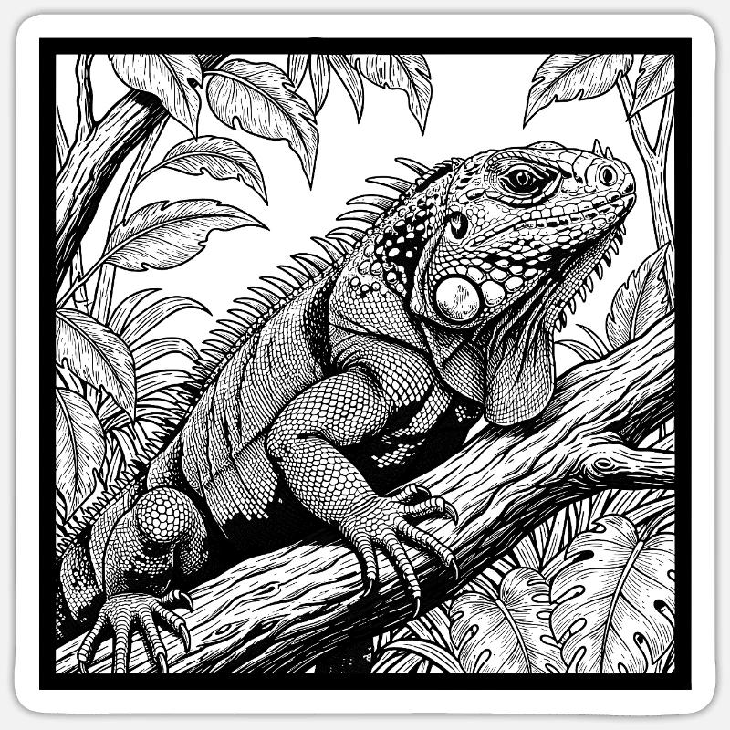Sticker Größe S (10 x 10 cm) - 