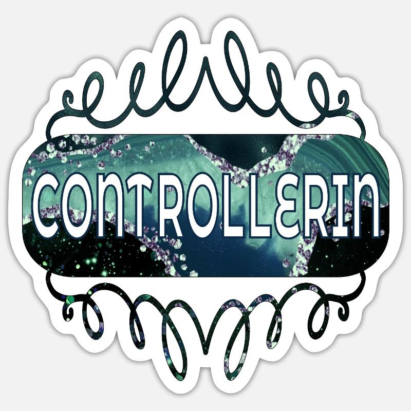 CONTROLLERIN Sticker Größe S (10 x 10 cm)