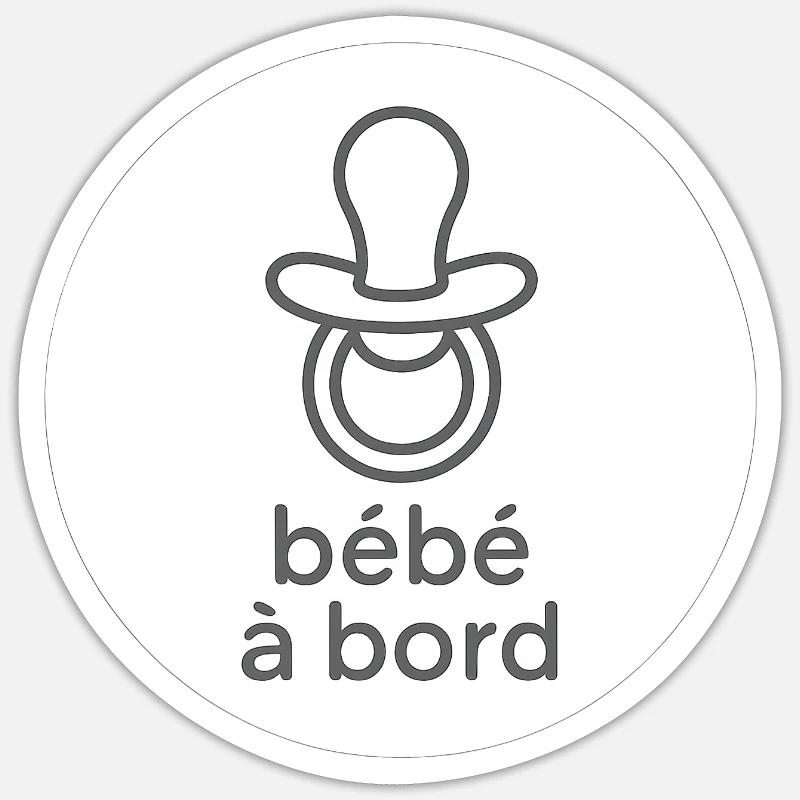 Sticker taille S (10 x 10 cm) - 