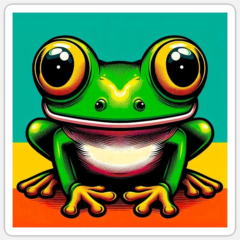 Sticker Größe S (10 x 10 cm) - 