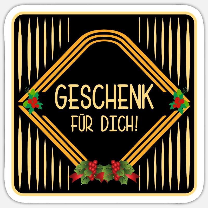 Sticker Größe S (10 x 10 cm) - 