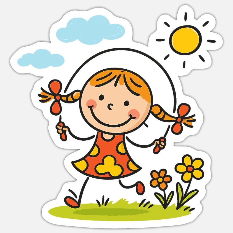 Sticker Größe S (10 x 10 cm) - 