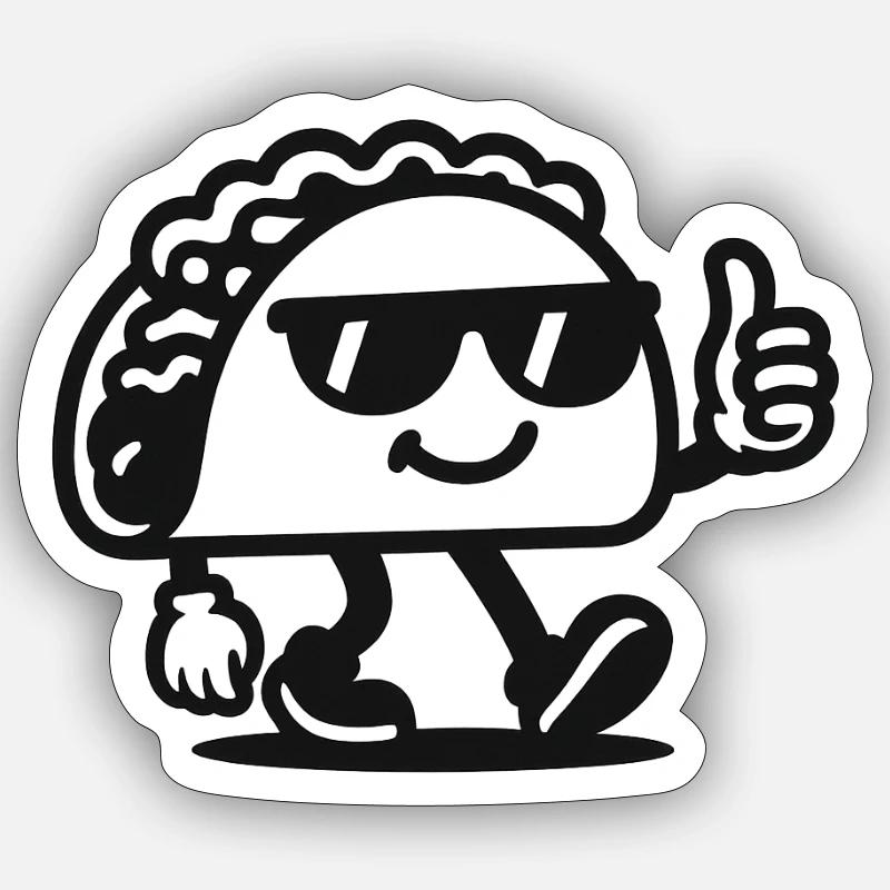 Sticker taille S (10 x 10 cm) - 