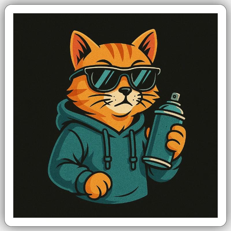 Sticker taille S (10 x 10 cm) - 