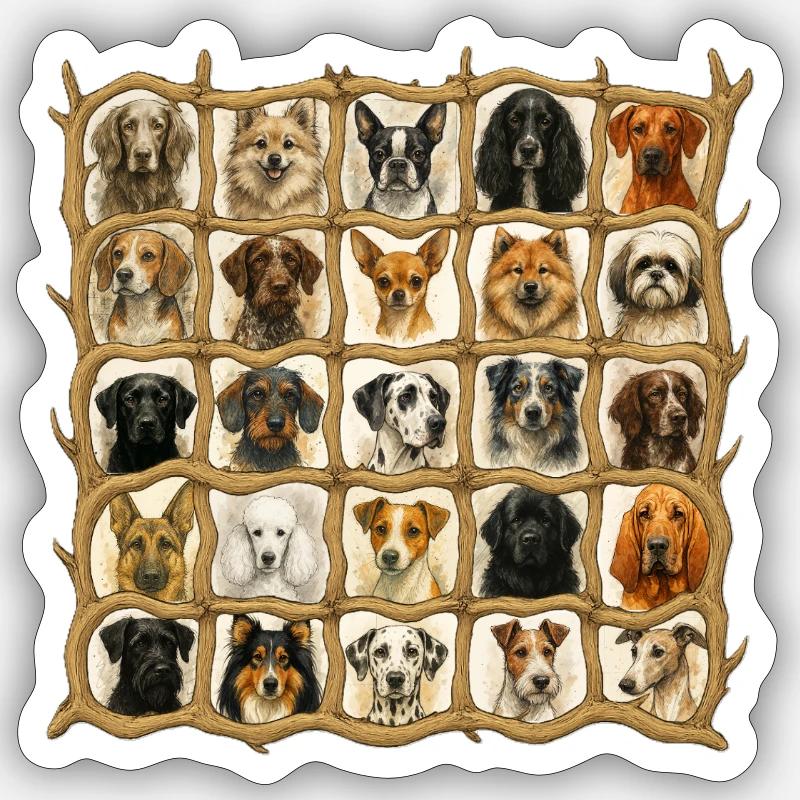 Sticker Größe S (10 x 10 cm) - 