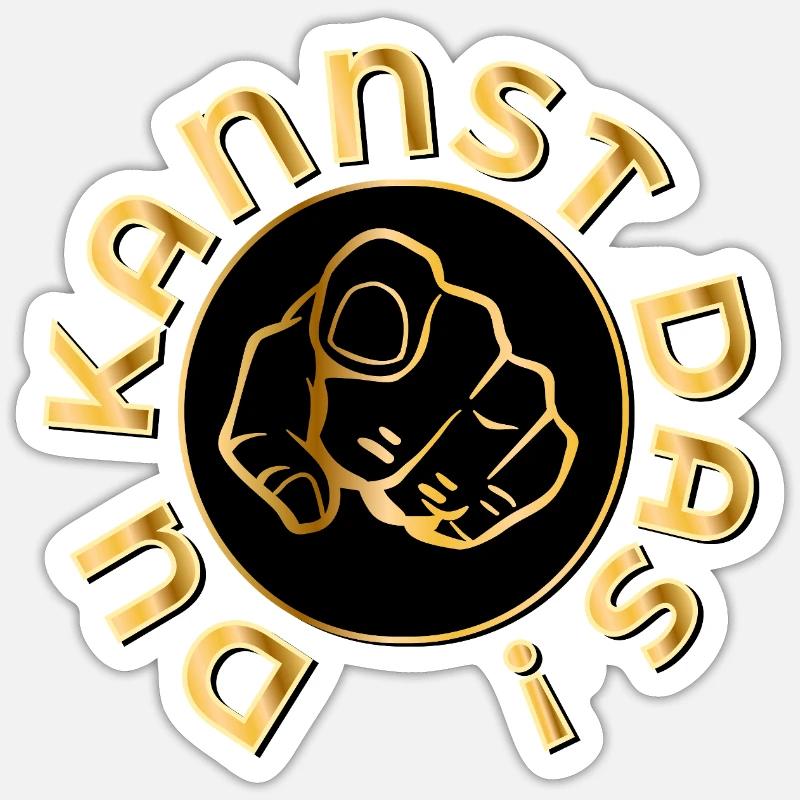 Sticker taille S (10 x 10 cm) -