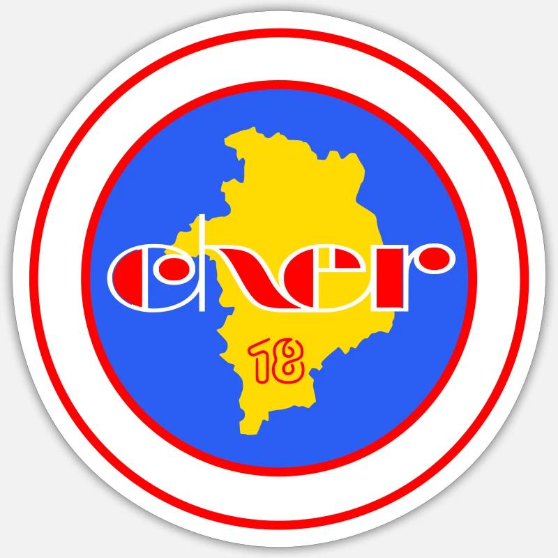 Sticker Größe S (10 x 10 cm) - 