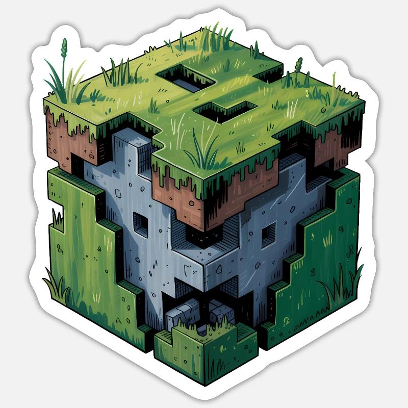 Sticker taille S (10 x 10 cm) - 