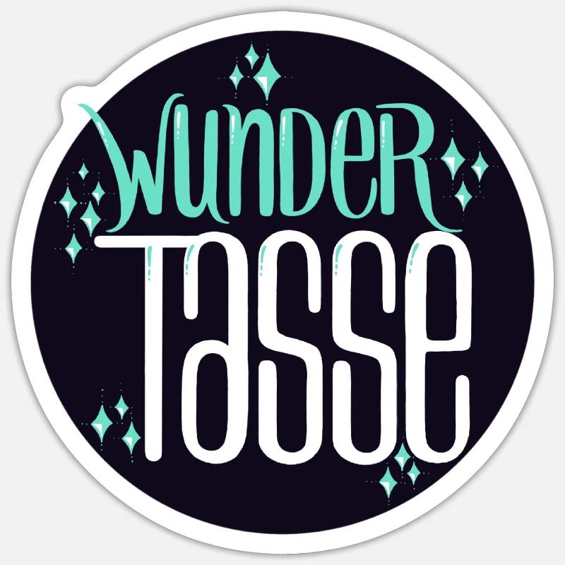 Miracle Mug - Sticker taille S (10 x 10 cm) - blanc mat