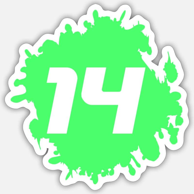 Sticker Größe S (10 x 10 cm) - 