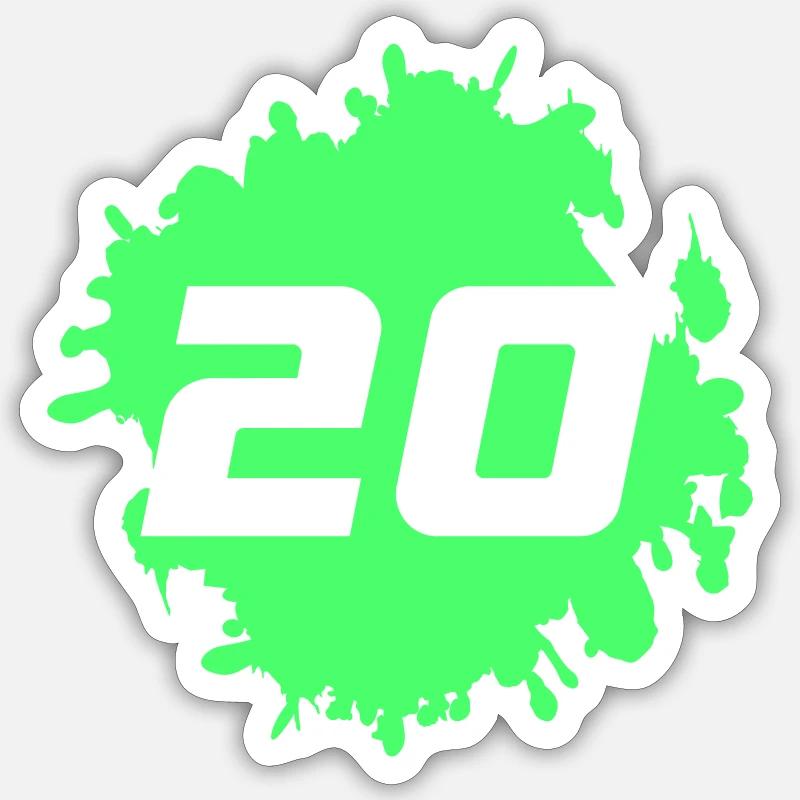 Sticker taille S (10 x 10 cm) - 