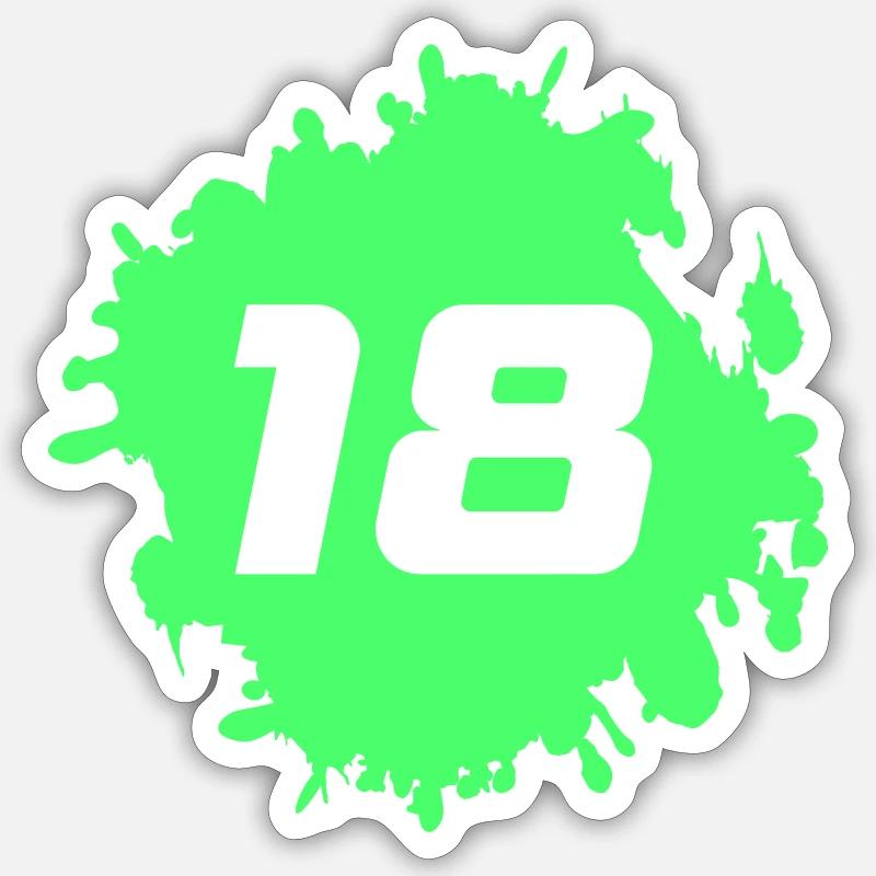 Sticker Größe S (10 x 10 cm) - 