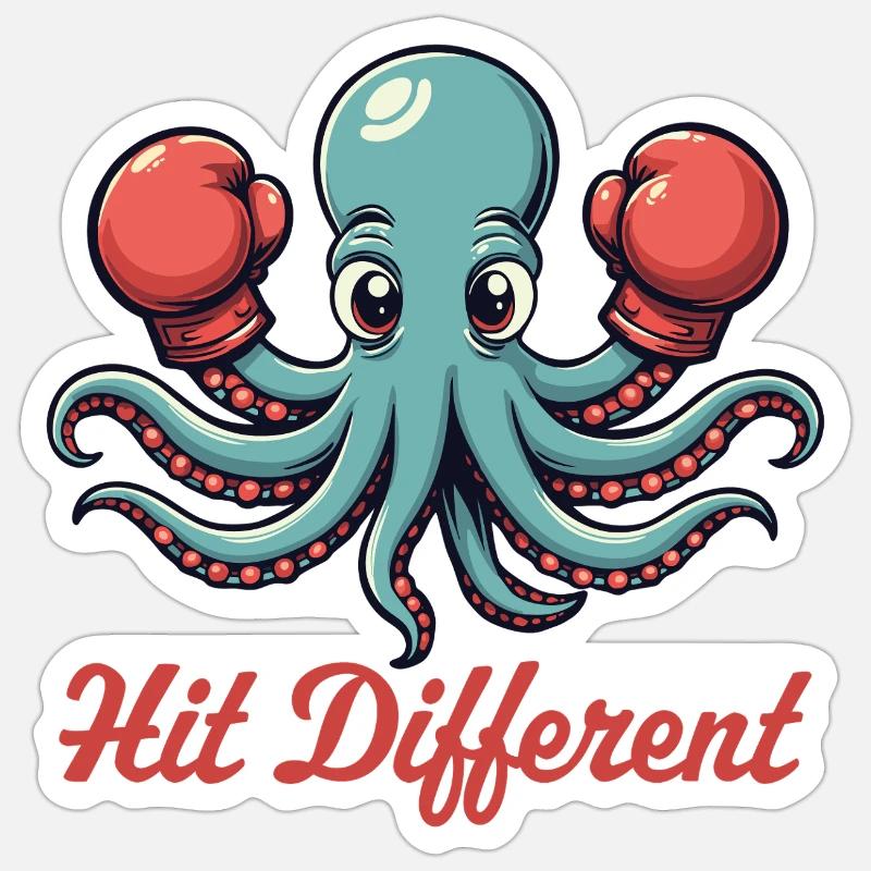 Anders treffen Sticker Größe S (10 x 10 cm)