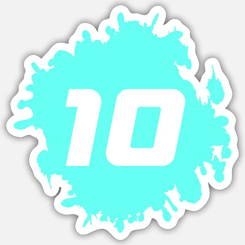 Sticker Größe S (10 x 10 cm) - 