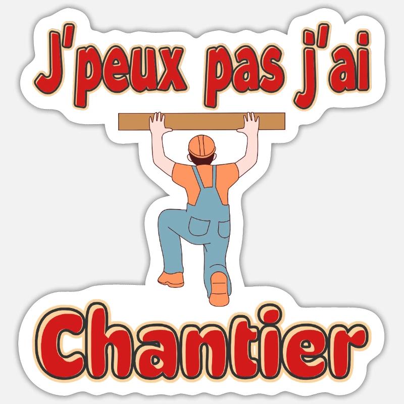 Sticker taille S (10 x 10 cm) - 