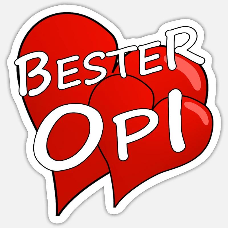 BESTER OPI Sticker Größe S (10 x 10 cm)