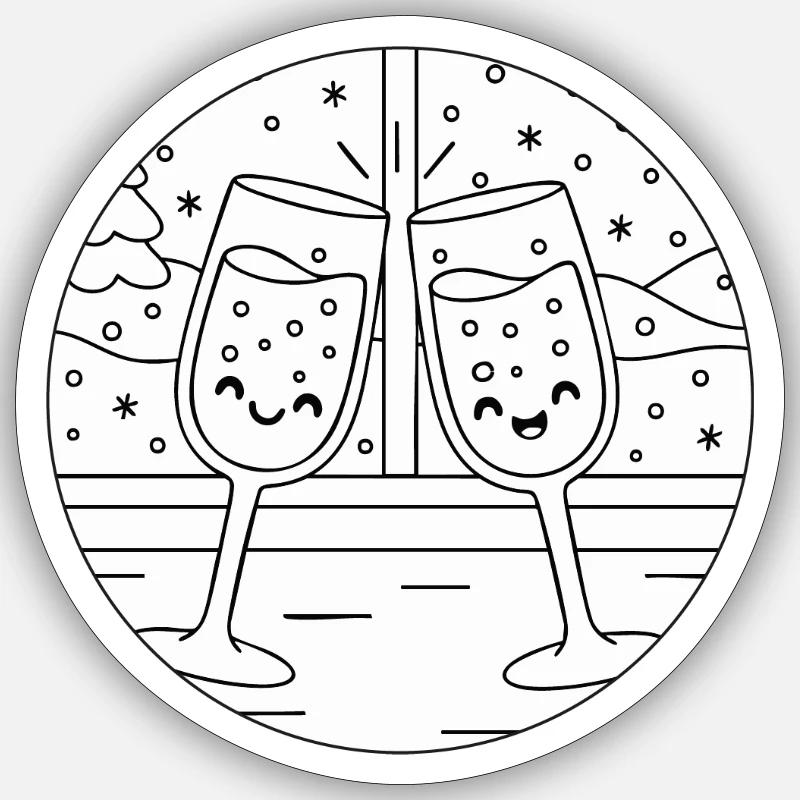 Sticker taille S (10 x 10 cm) - 